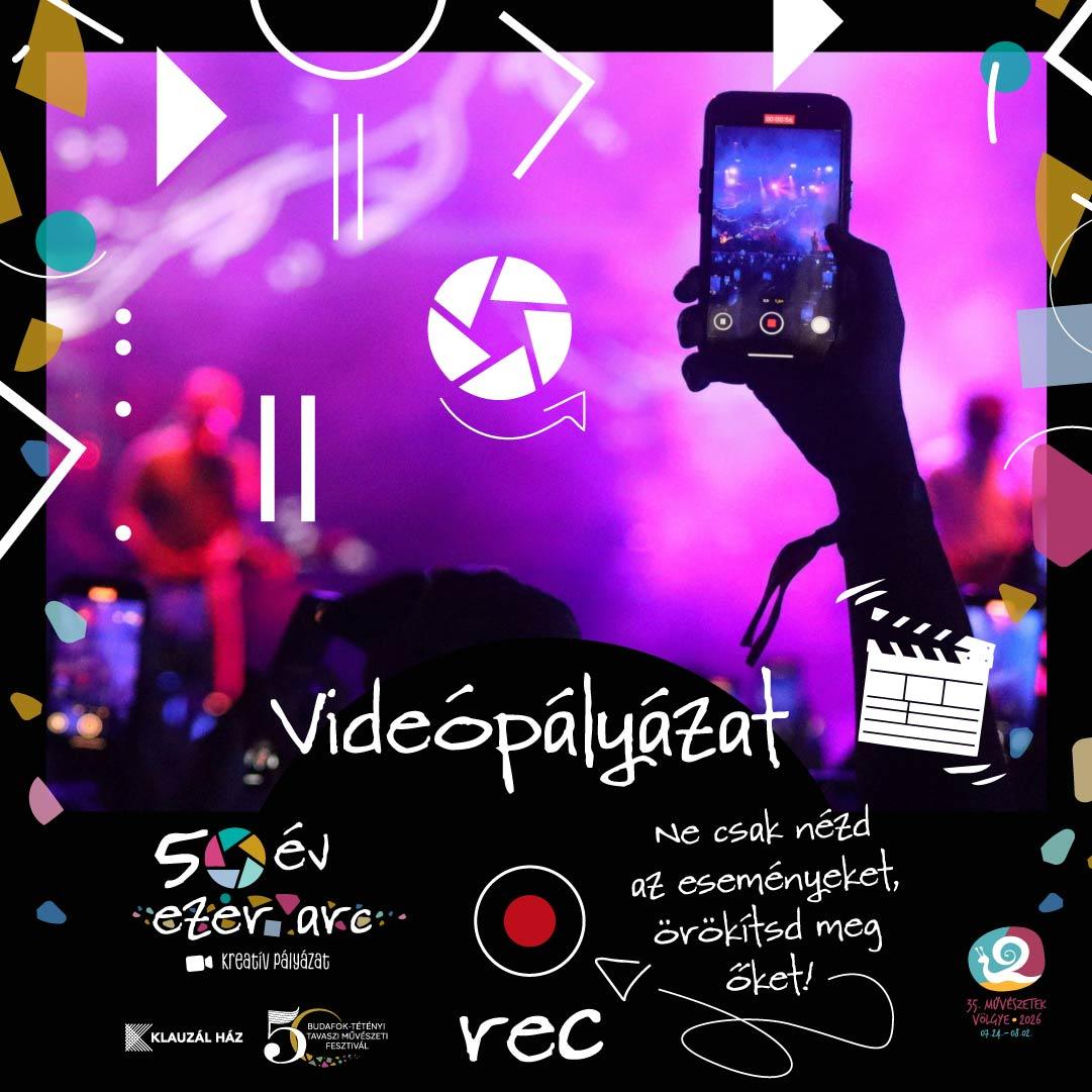 50 év, ezer arc kreatív videós pályázat