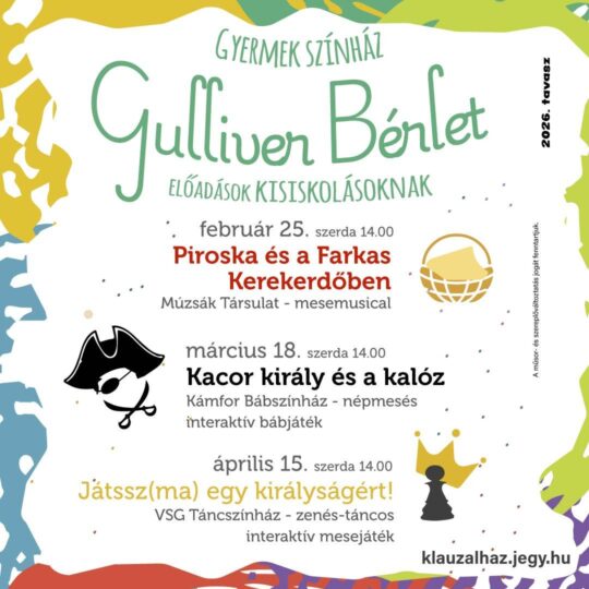 Gulliver színházbérlet